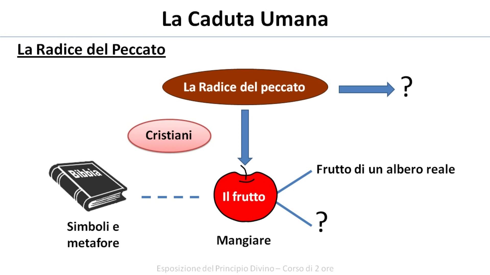 Esposizione del Principio Divino - La Caduta Umana